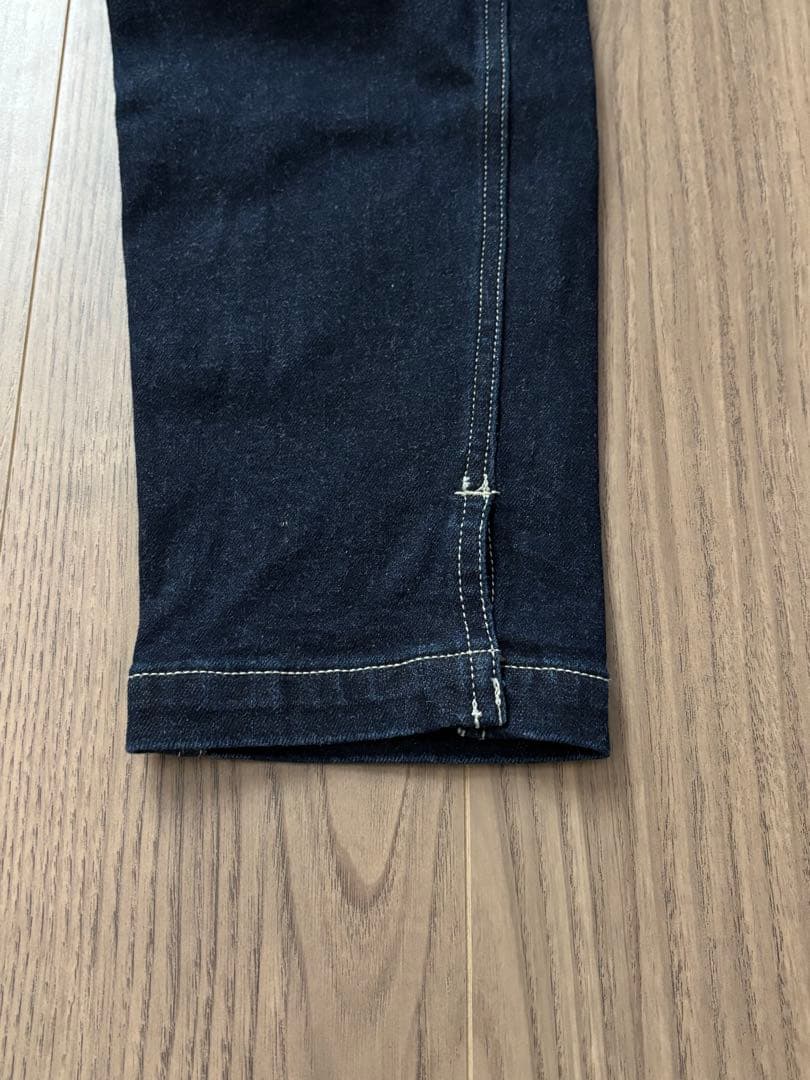 新品•未使用！45R ライ麦ストレッチデニム桃比女インディゴ