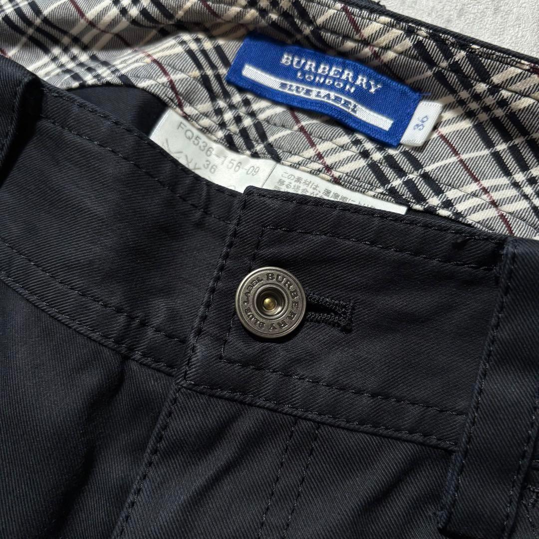 パンツ 00s BURBERRY BLUE LABEL flare pants y2k