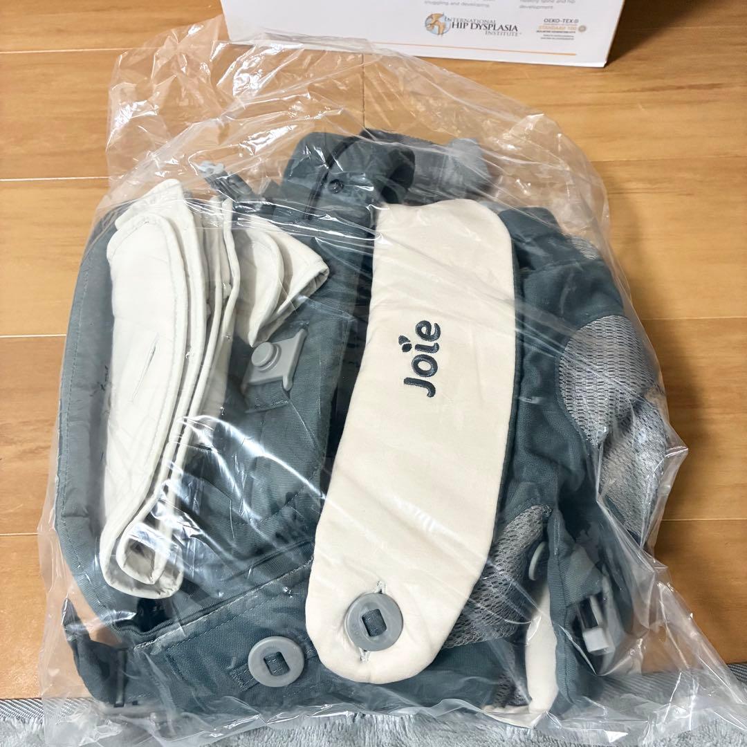 【美品】Joie ベビーキャリア Savvy 抱っこ紐 おんぶ紐　グレー