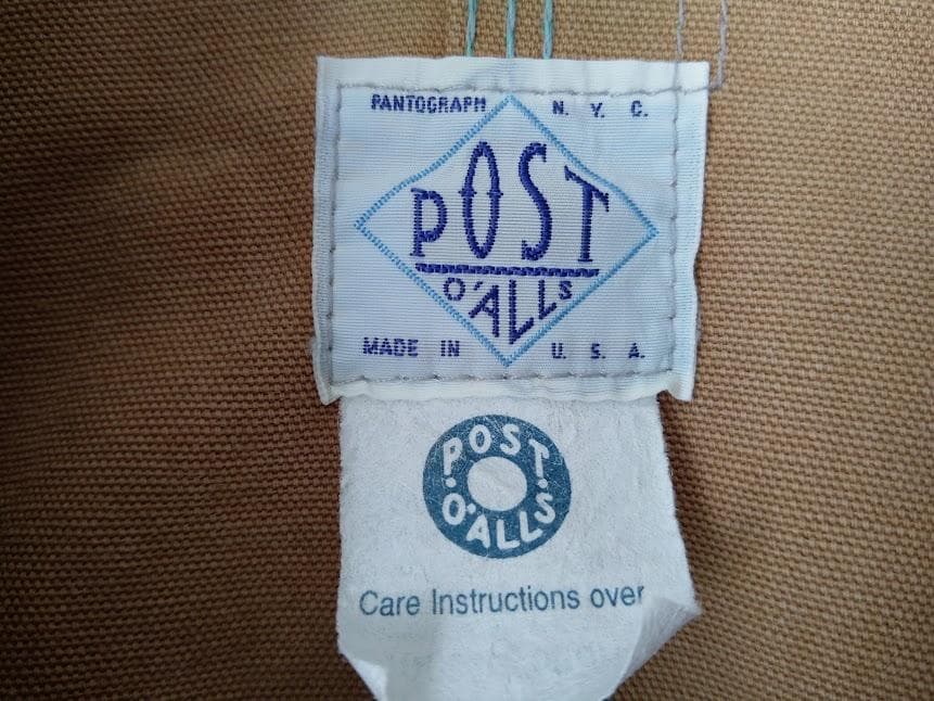 Post O’Alls Engineer's JacketブラウンダックUSA製