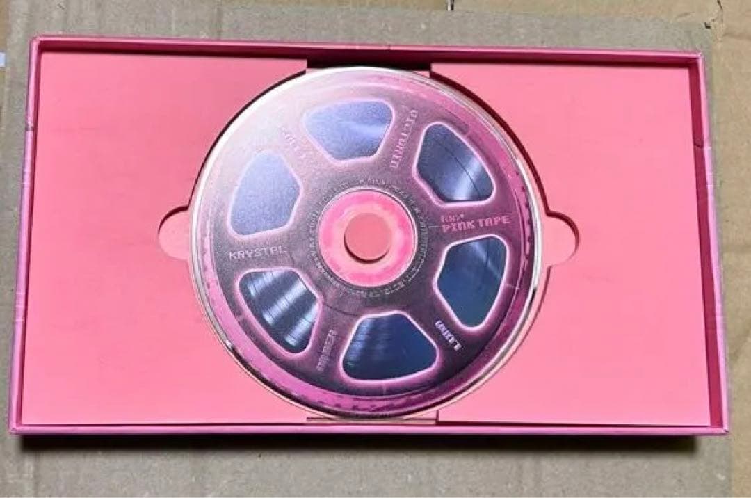 f(x) pink tape 에프엑스　韓国 kpop 케이팝　東方神起　値下可