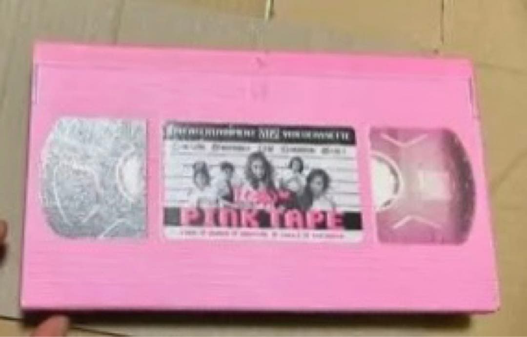 f(x) pink tape 에프엑스　韓国 kpop 케이팝　東方神起　値下可