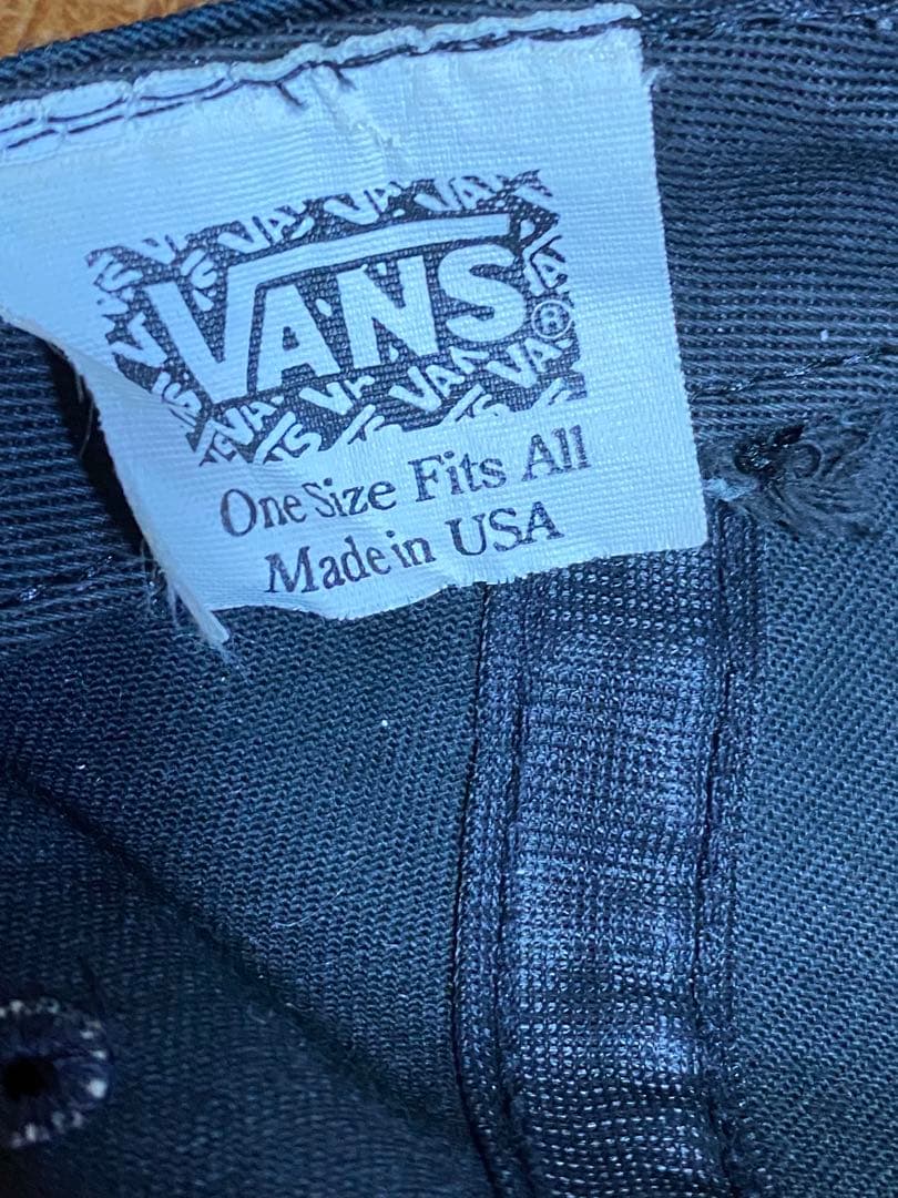 80〜90s MADE IN USA VANS キャップ