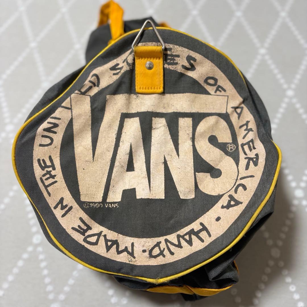 【希少】 VANS 90s USA製 ダッフルバッグ ボストンバッグ グレー