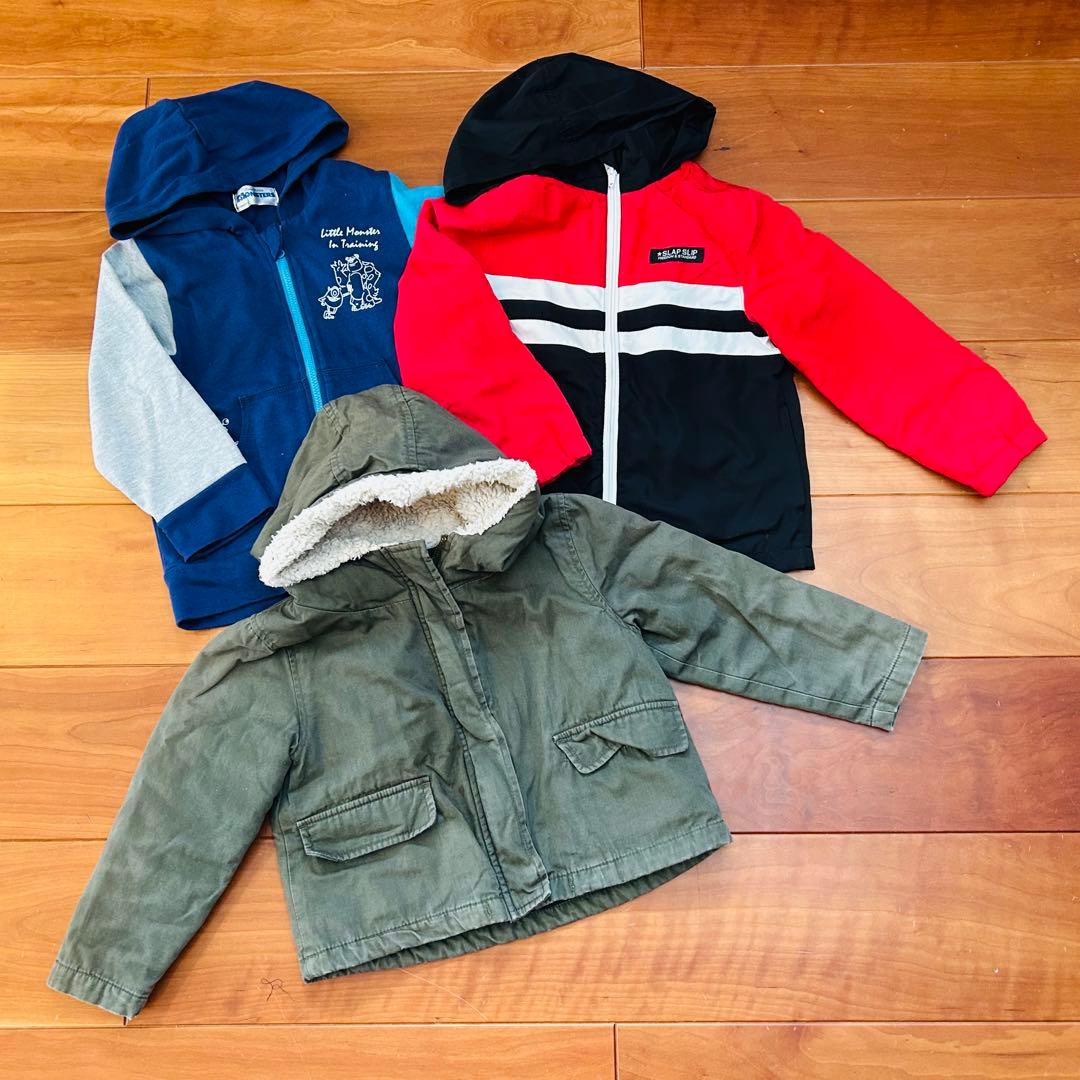 男の子まとめ売り　秋冬　キッズ服セット　トレーナー　シャツ　アウター　ズボン