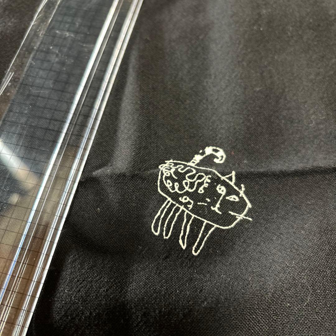 COMME des GARCONS コムデギャルソン 猫イラスト ウールストール