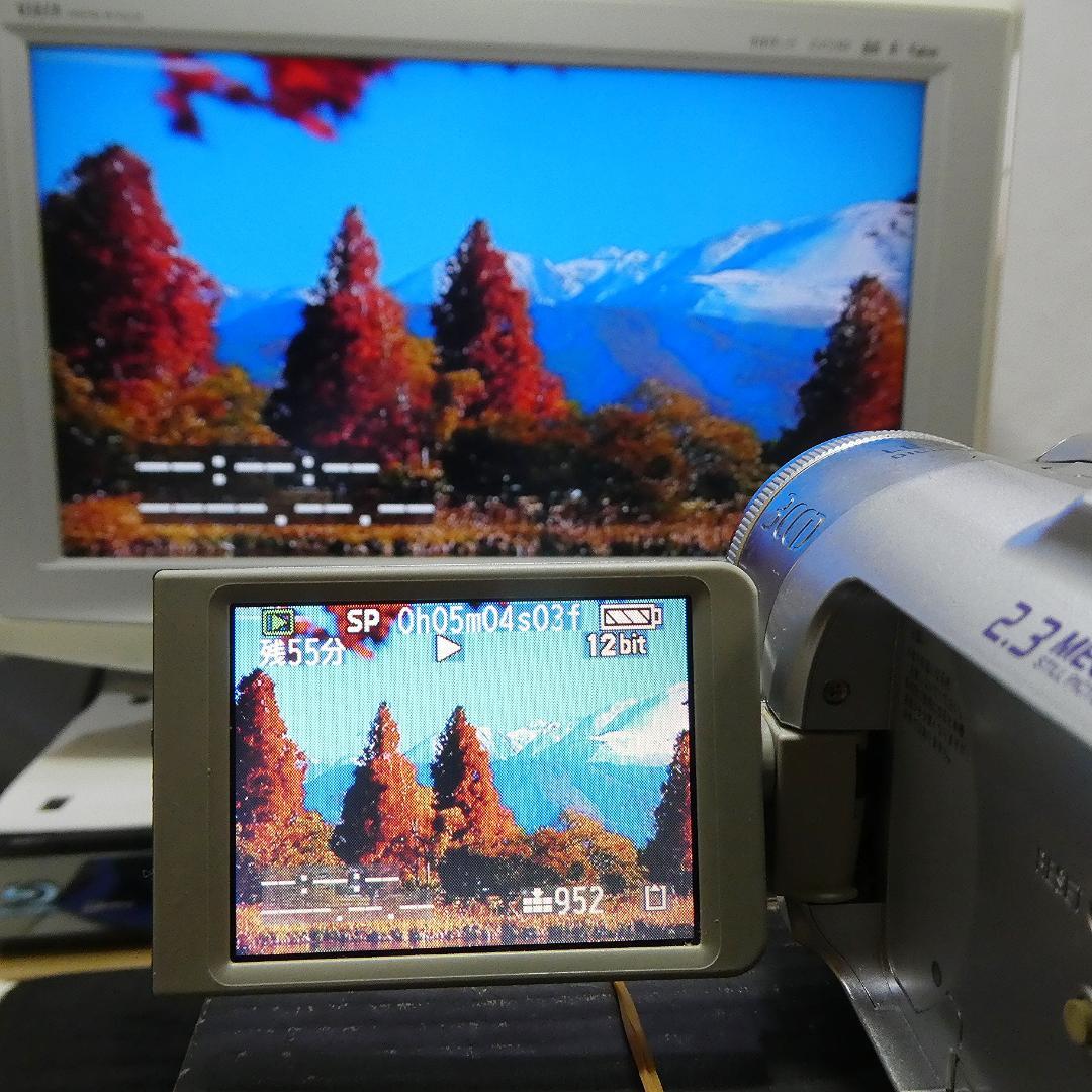 動作良好 パナソニック NV-GS150 MiniDVビデオカメラDVD化に最適