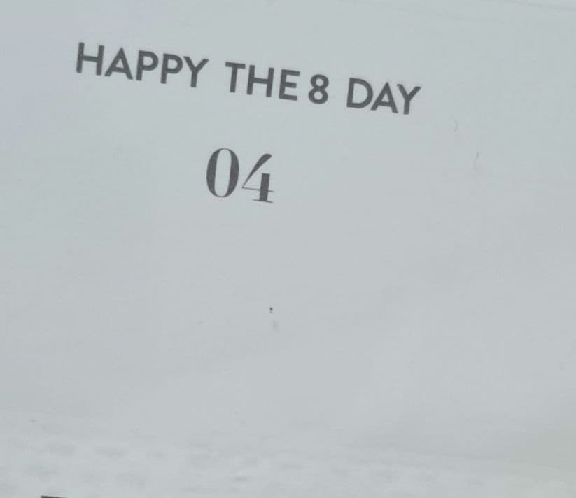 THE8 BIRTHDAY KIT パッケージ