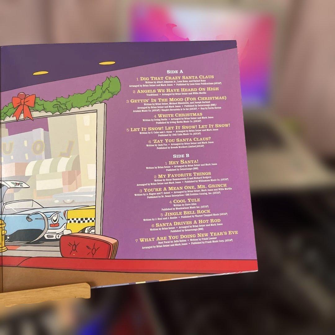 THE BRIAN SETZER ORCHESTRA ロカビリー　12インチ