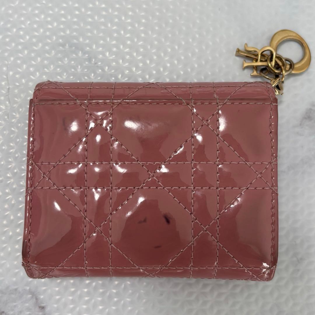 ChristianDior ロータスウォレット 三つ折り