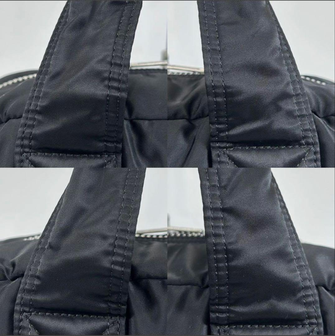 極美品 PORTER タンカー　ダッフルバッグ　S ブラック