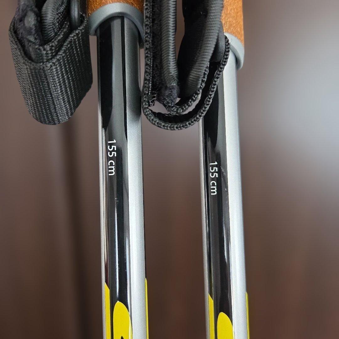 クロスカントリースキーポール　スウィックス　155cm