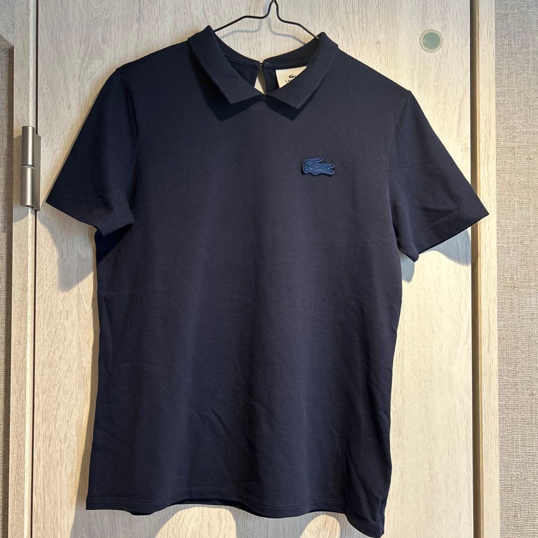 美品 ラコステポロシャツ 紺