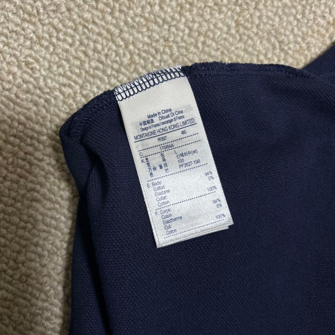 美品 ラコステポロシャツ 紺