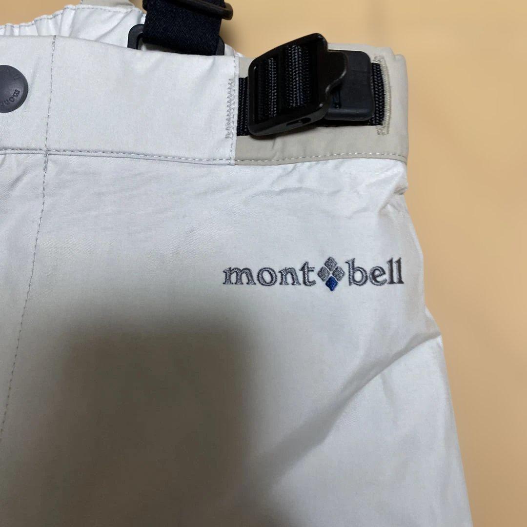 mont-bell ホワイト 雪用　スキーパンツ (子ども用130