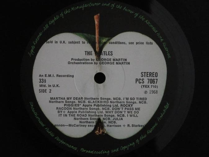 BEATLES★White Album UK Apple Stereo オリジナ