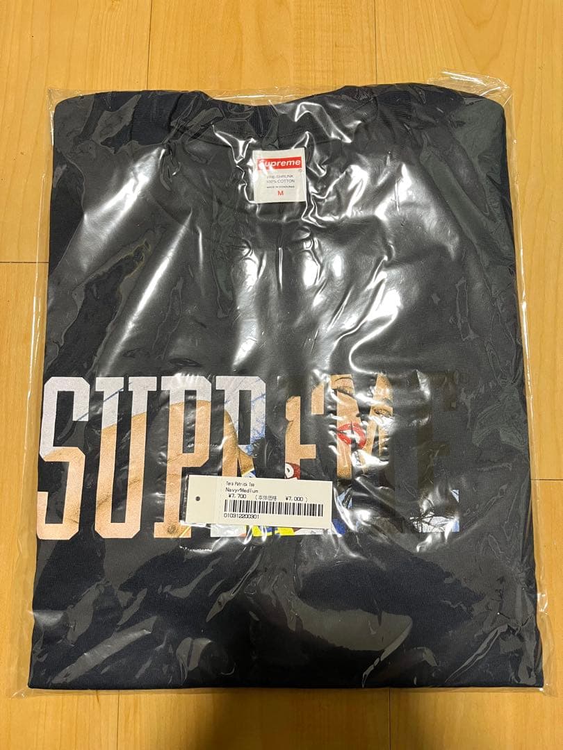 新品未使用 Supreme Tera Patrick Tee Navy Mサイズ