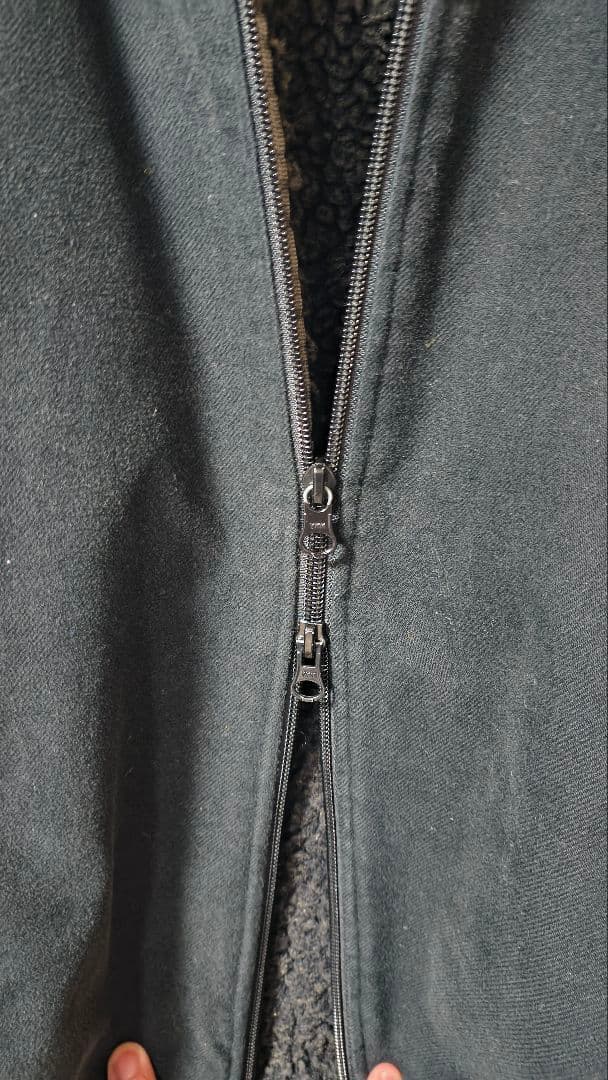FRED PERRY ジップアップ ブルゾン ブラック/ベージュ
