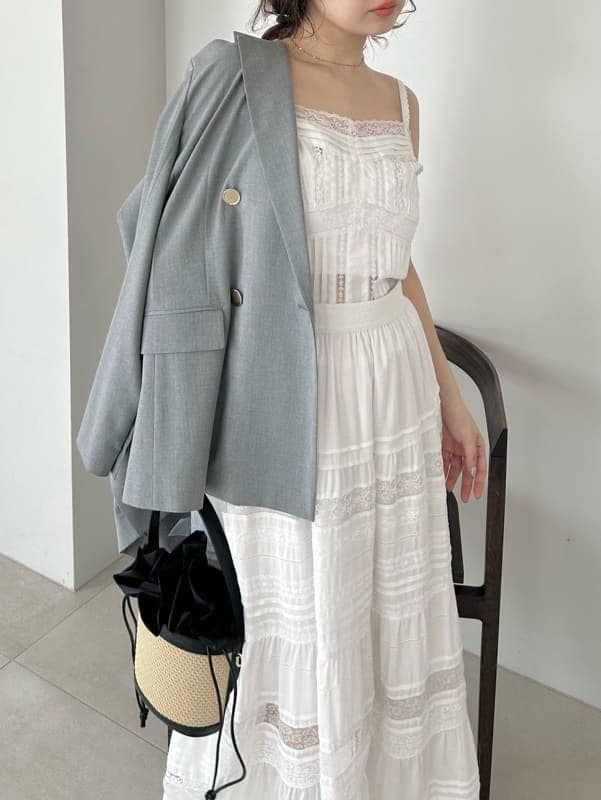 フレイアイディー／ダブルテーラードジャケット（GRY）新品・タグ付き
