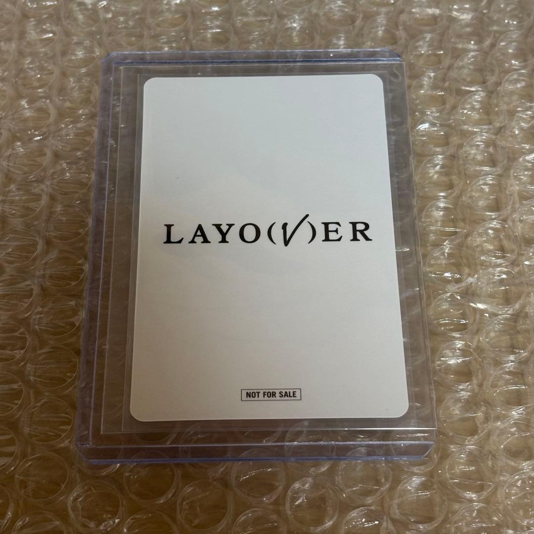 BTS V layover ユニバ ラキドロ トレカ 3枚 コンプ テテ 特典