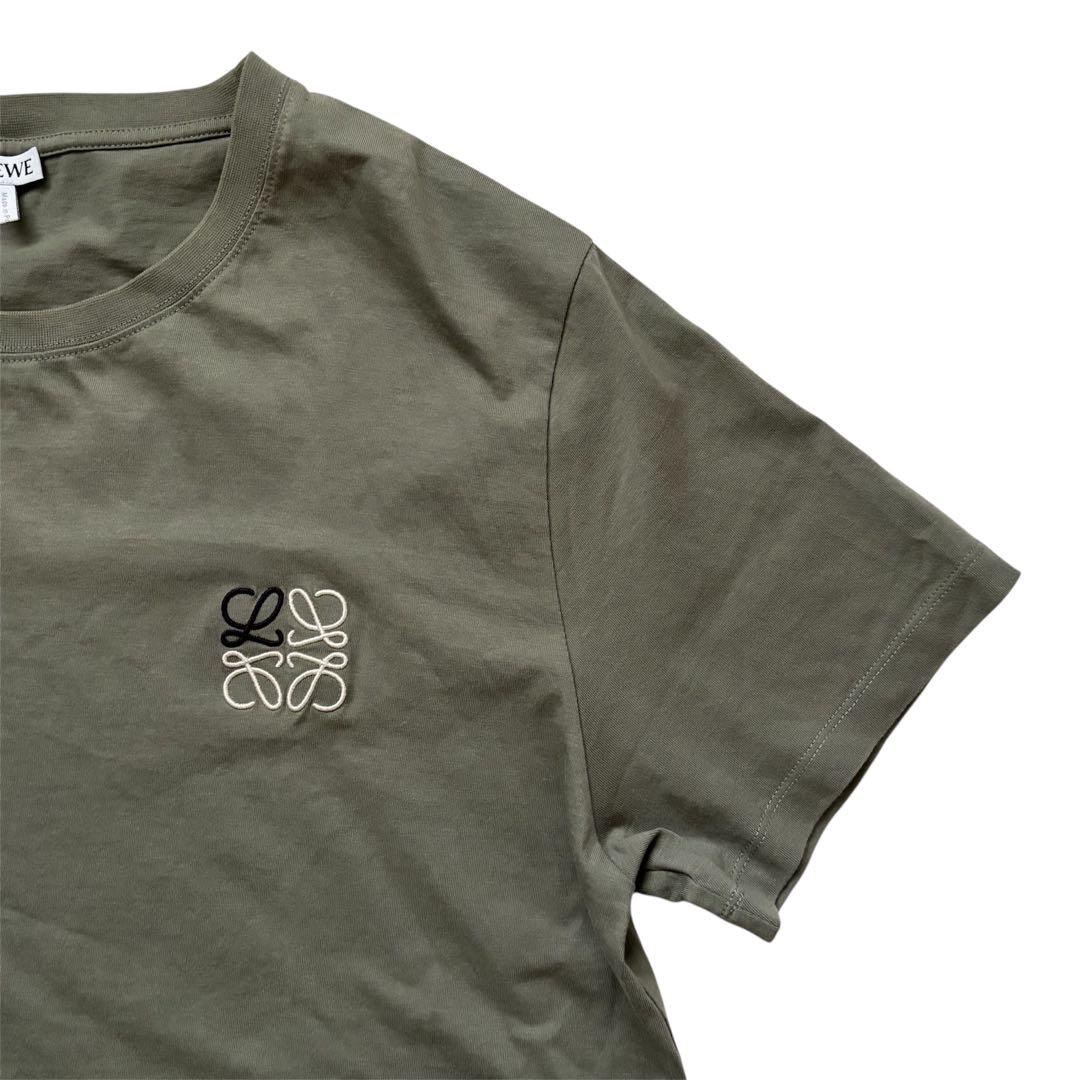 LOEWE ロエベ アナグラム 刺繍 Tシャツ Lサイズ