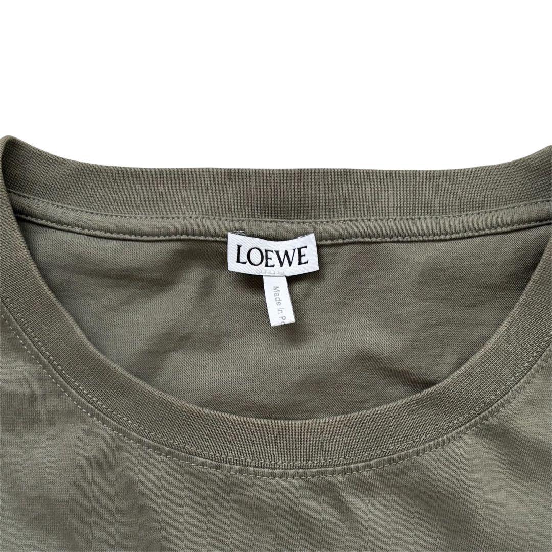 LOEWE ロエベ アナグラム 刺繍 Tシャツ Lサイズ