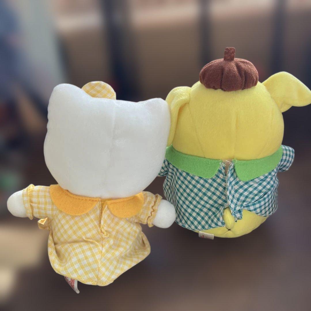 2000年　平成サンリオ　マイメロディ　キティー　ポムポムプリン　ぬいぐるみ