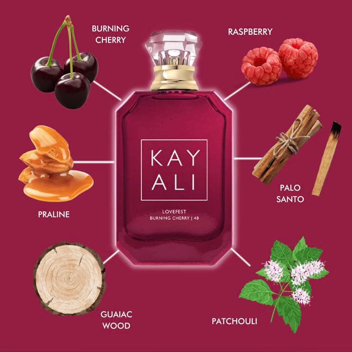 アート・デザイン・音楽 Kayali Lovefest Burning Cherry 50ml