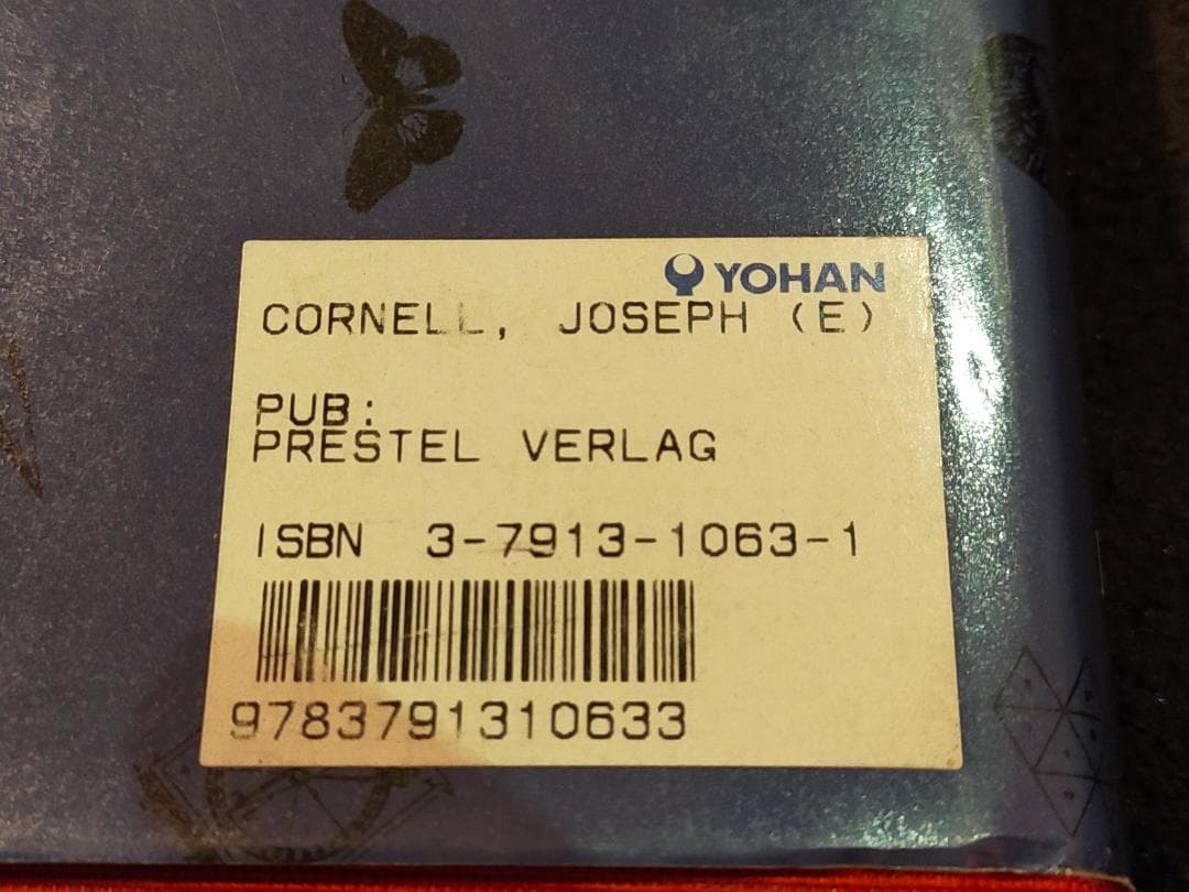 ジョセフ・コーネル　作品集　Joseph cornell　（洋書）