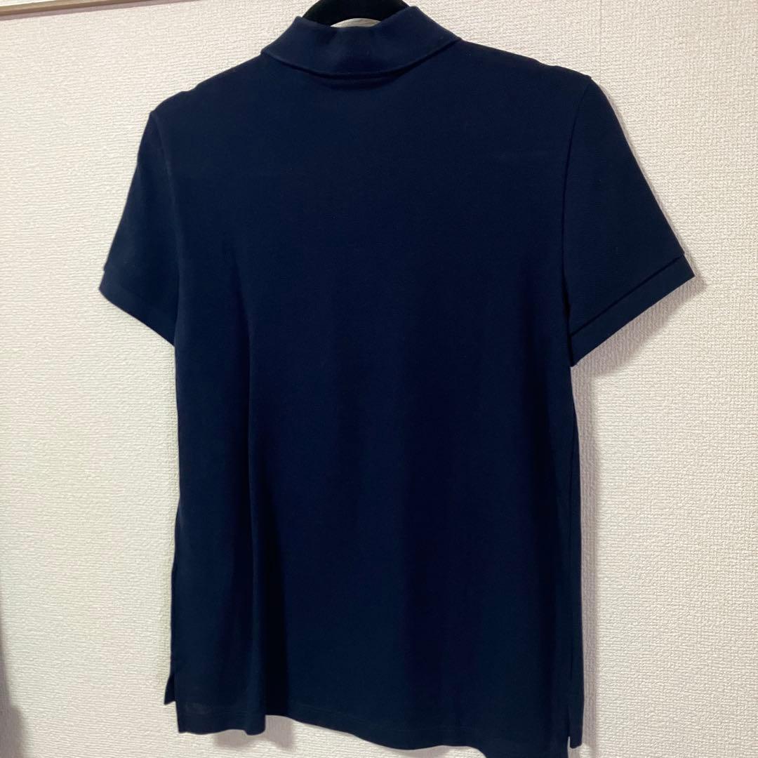 LACOSTE ネイビーブルー ポロシャツ S ラコステ
