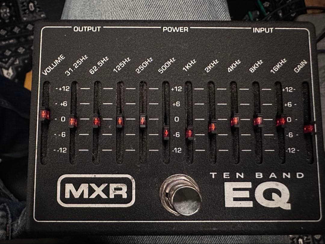 MXR 10Band EQ 10バンドイコライザー※1部動作難有。要コメント確認