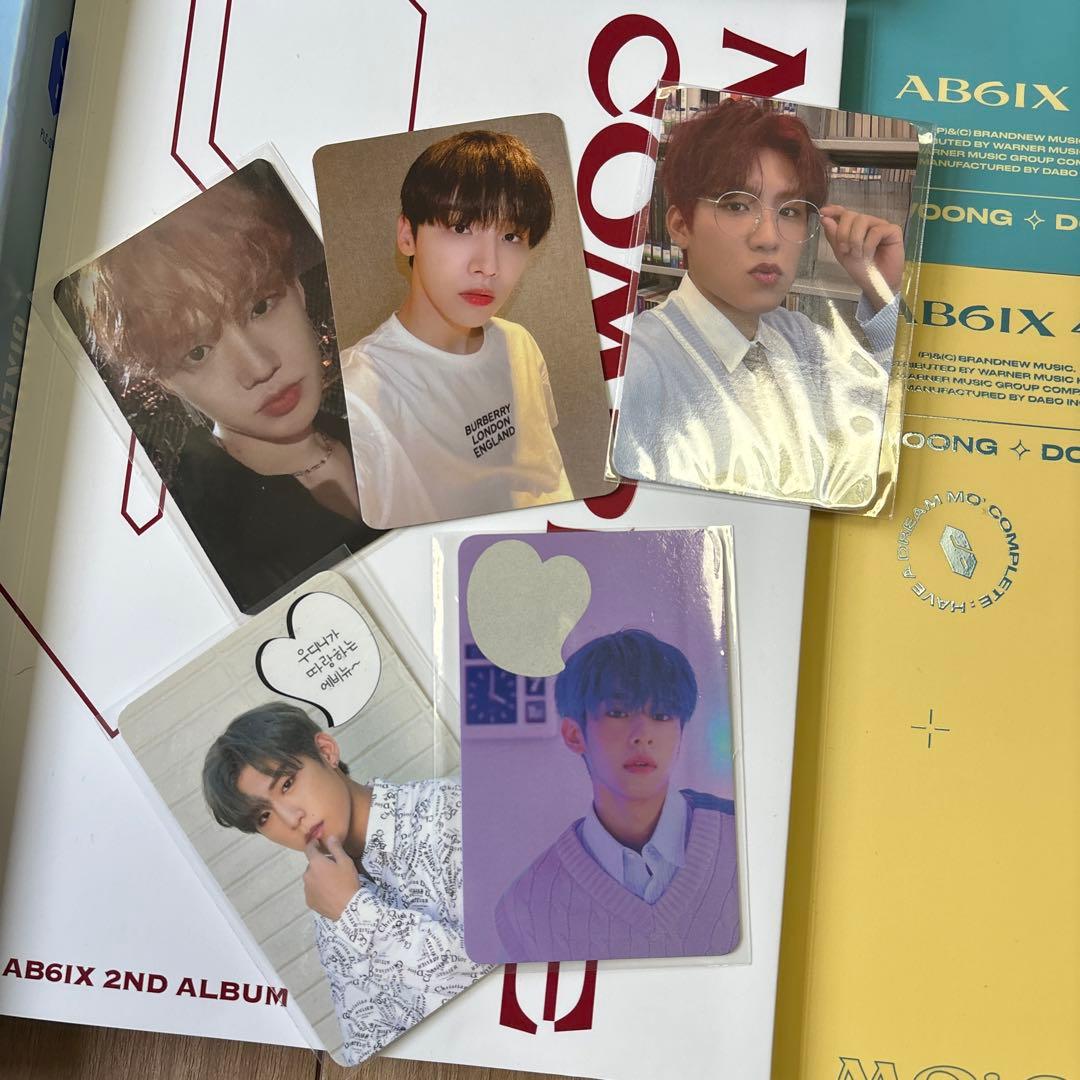 AB6IX、H&D、WOODZ、CIXのアルバム等