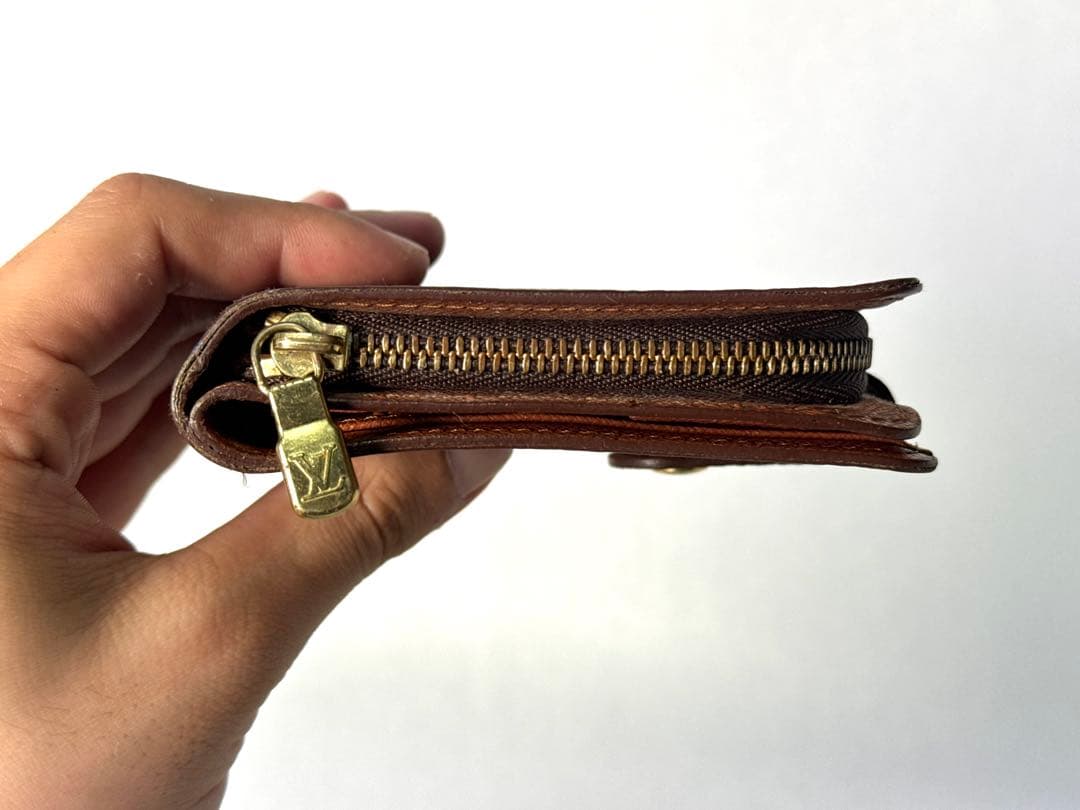 LOUIS VUITTON 折り財布 モノグラム モノグラム コンパクトジップ