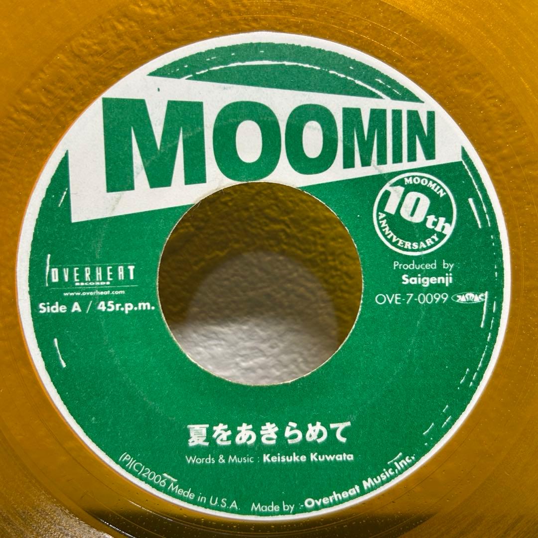 Moomin 10th Anniversary 7インチレコード