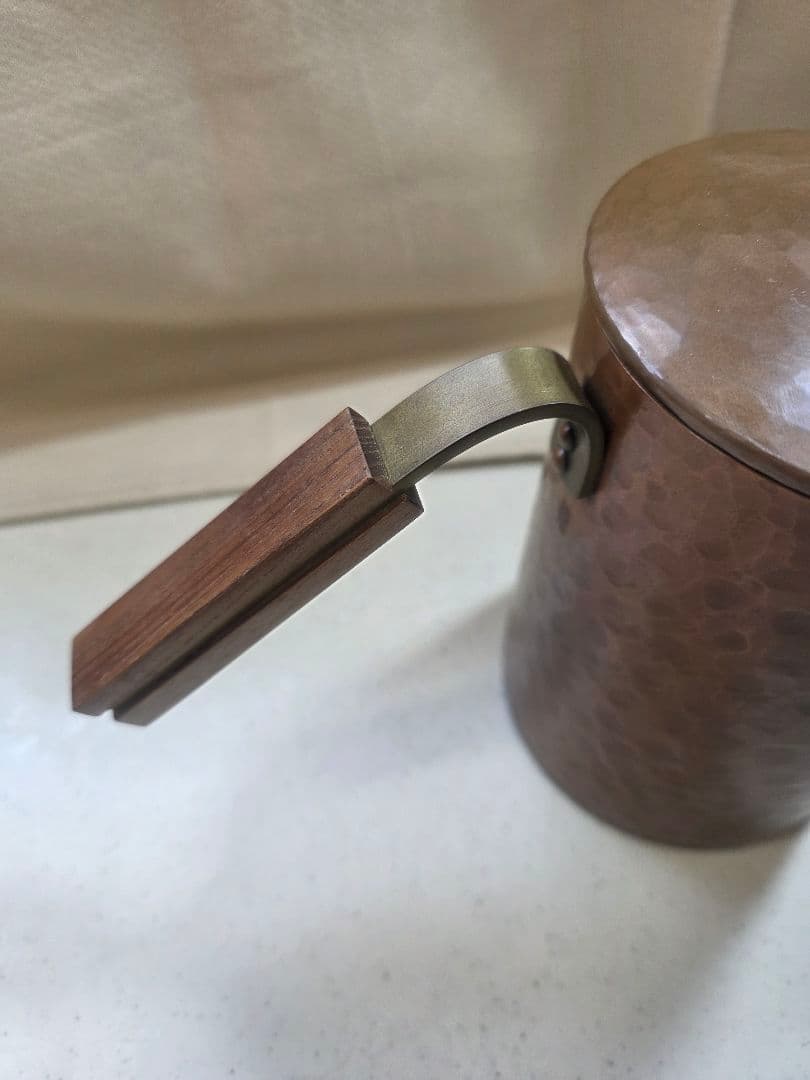 ケトル　銅　鎚起銅器　大橋保隆