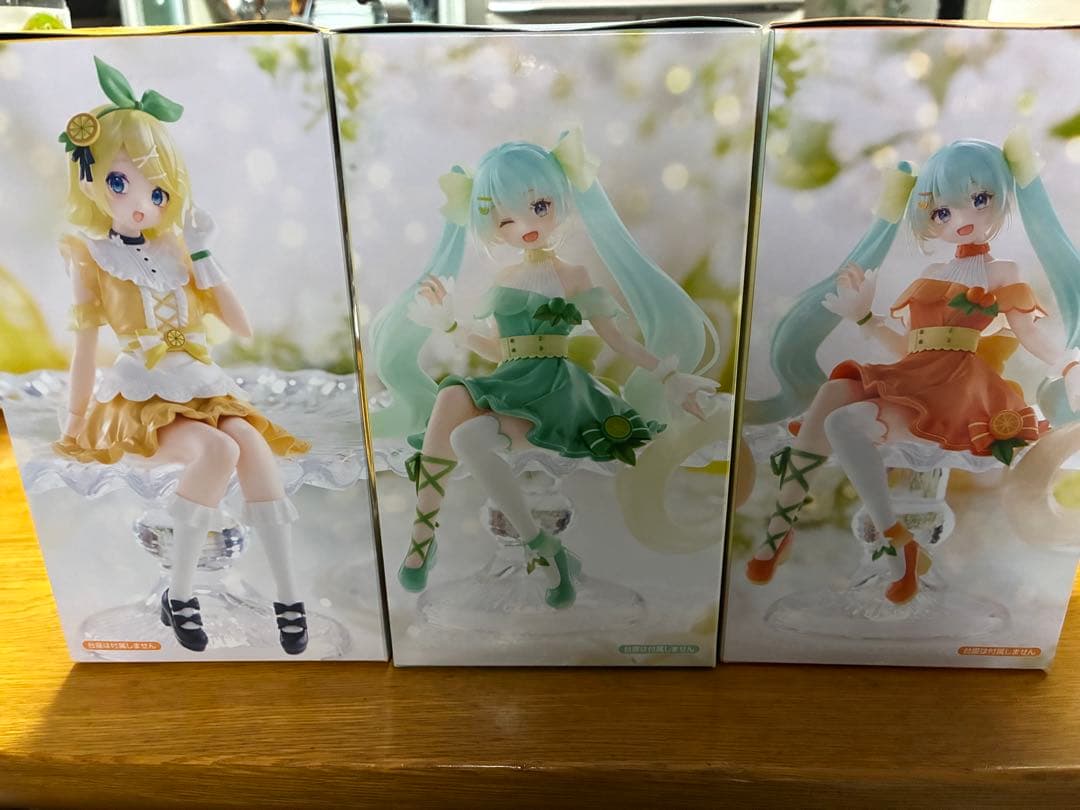フリュークジ初音ミクフィギュアコンプリート おまけKAITOアクリルスタント付き