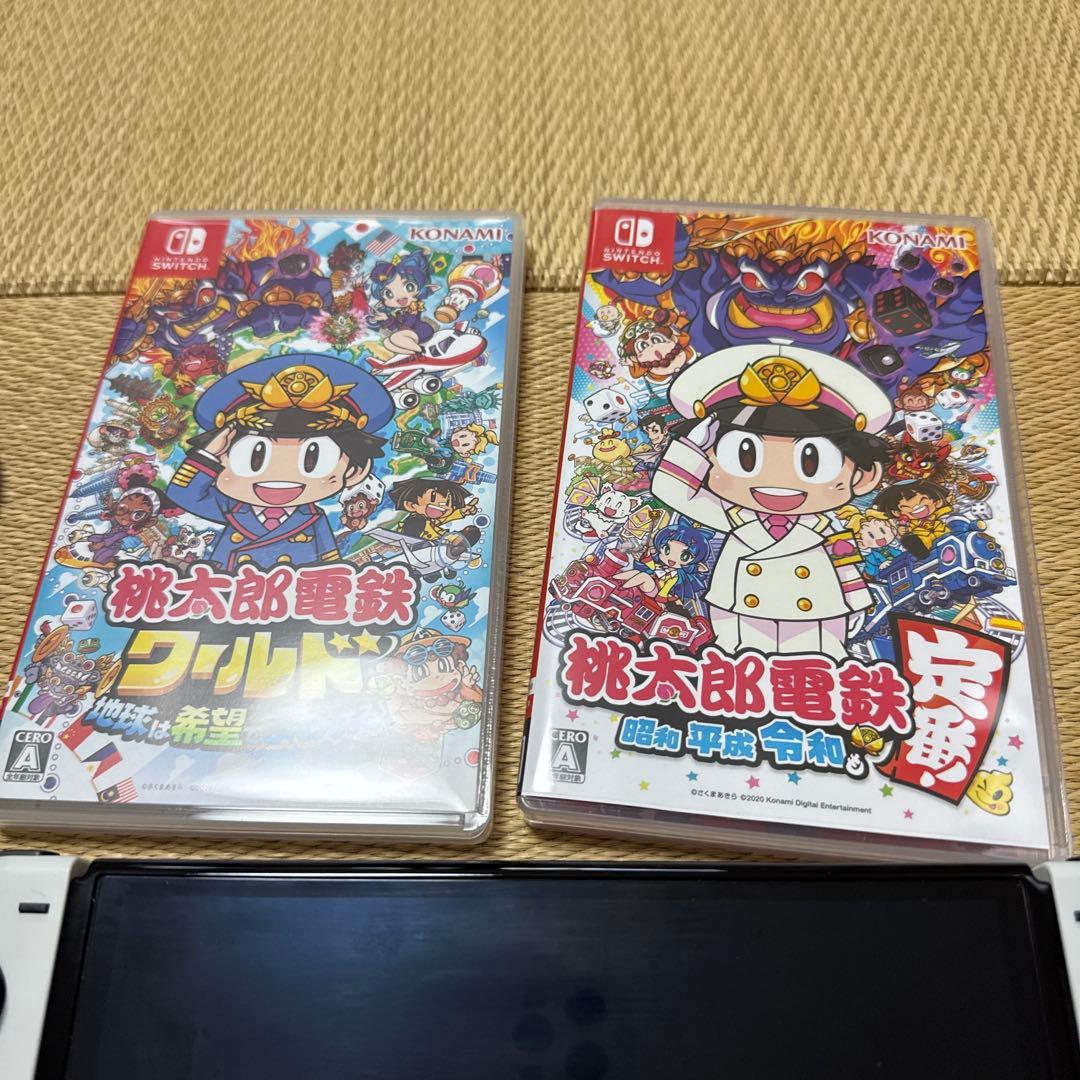 Nintendo Switch有機ELモデル＼コントローラー＼ケース＼ソフト一式