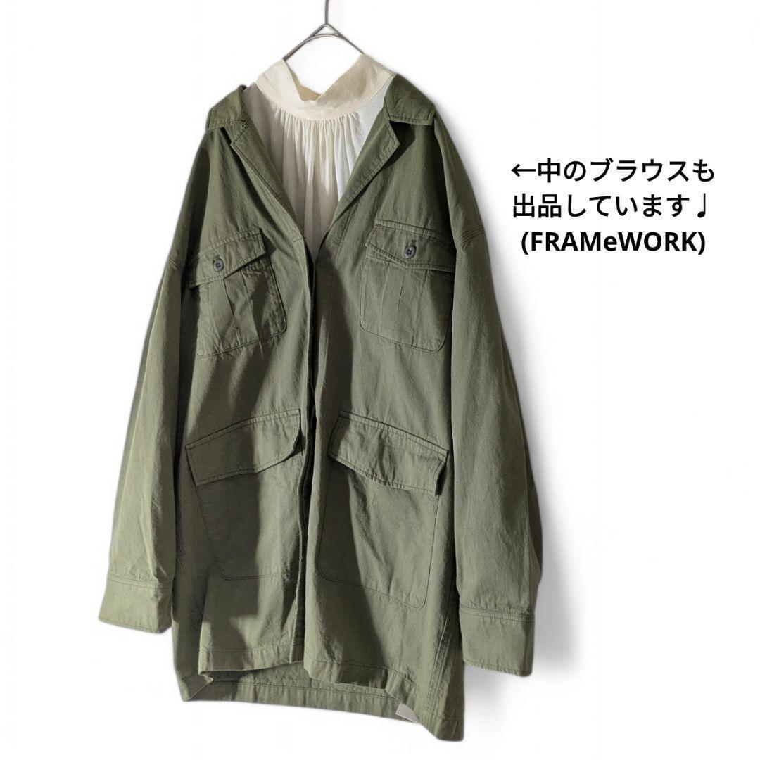 新品◎GALLARDAGALANTE／ヴィンテージライク ミリタリージャケット