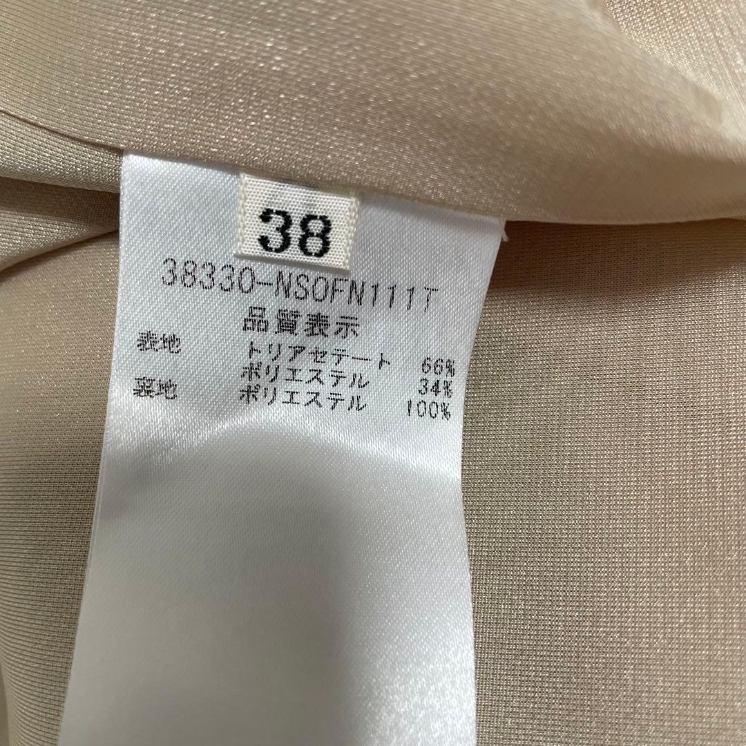 【FOXEY】 フォクシー モダンエンパイアワンピース　ドレス　ベージュ