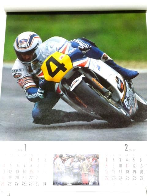 HONDA RACING SPIRITS 1987年カレンダー
