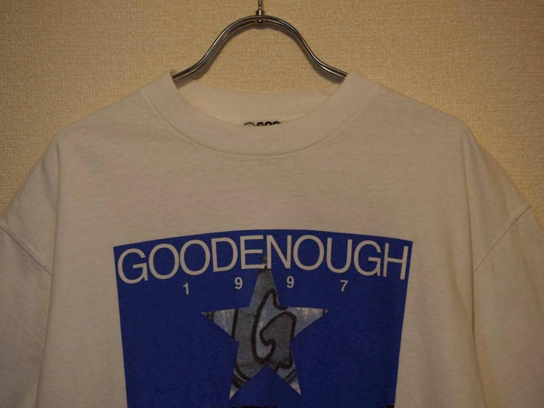 トップス 90s\"GOOD ENOUGH\" 7th anniversary T-shirt
