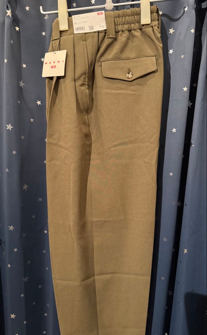 (新品)UNIQLO×MARNI オリーブジャケット・パンツサイズSパンツXS