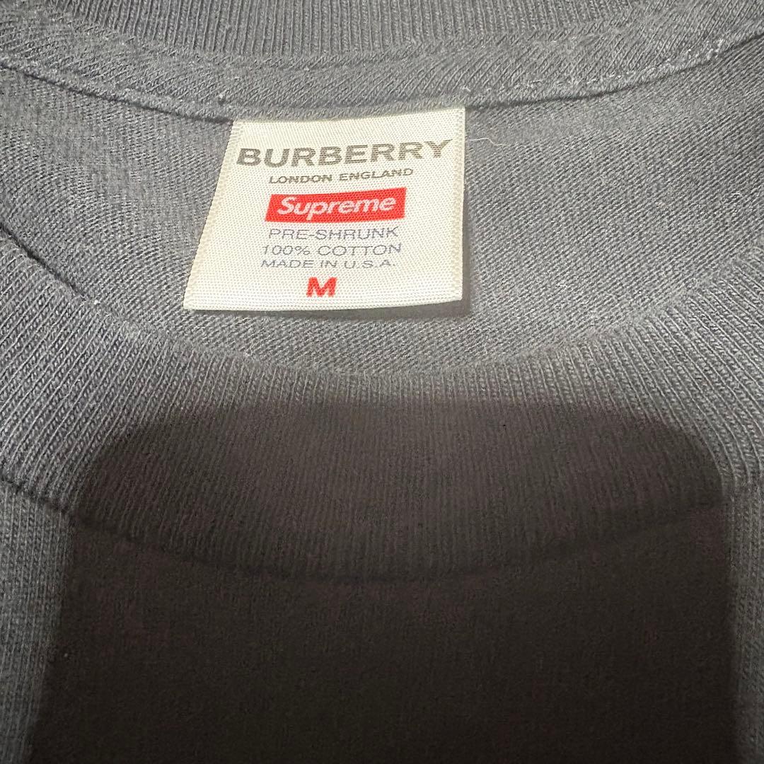 ✨Supreme Burberry Box Logo Tシャツ 22SS✨