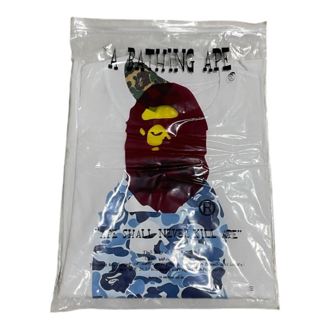 【新品】A BATHING APE Tシャツ XLサイズ カモフラージュ