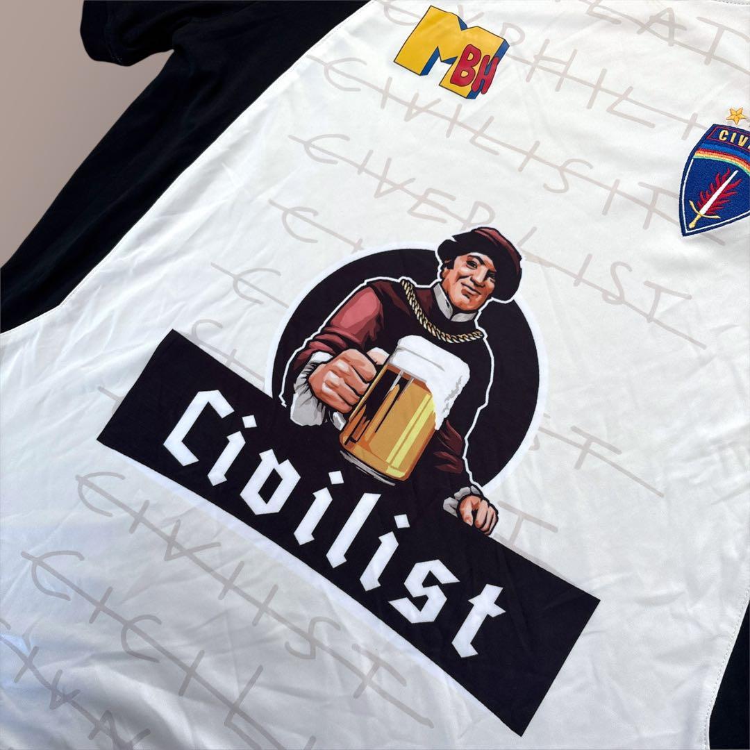 美品⭐︎Civilist Football Jersey L⭐︎
