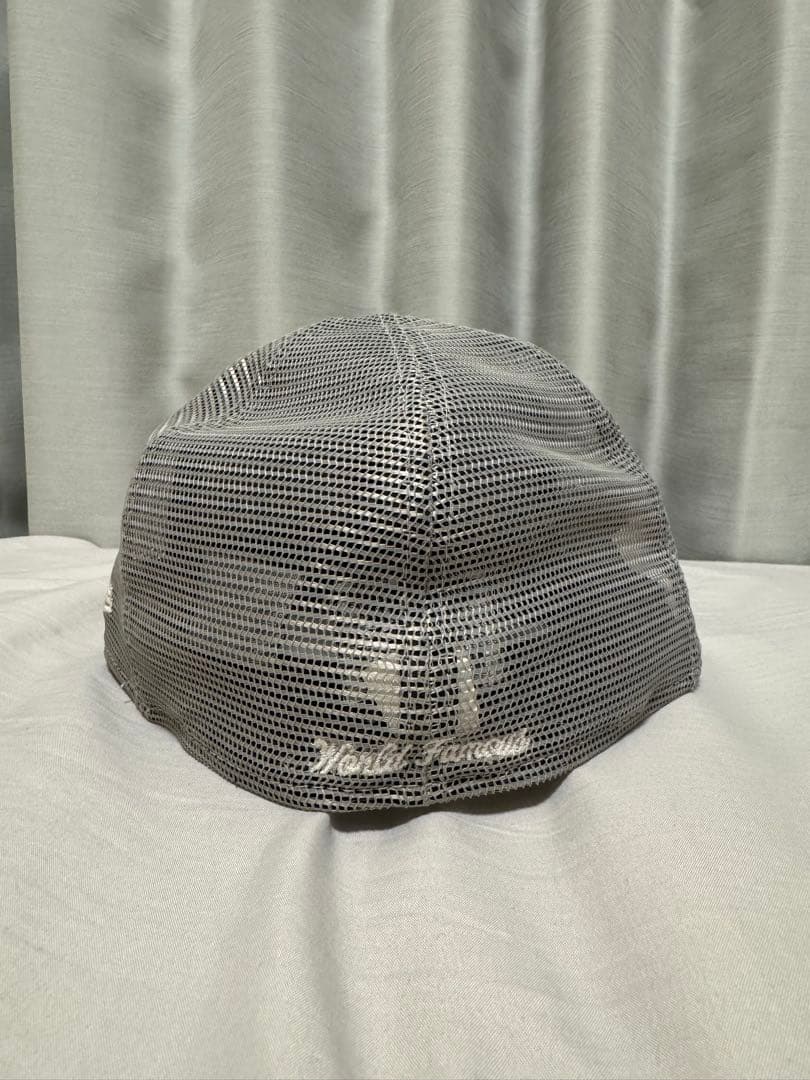 帽子 Supreme Box Logo Mesh Cap \"Grey\" (24SS)