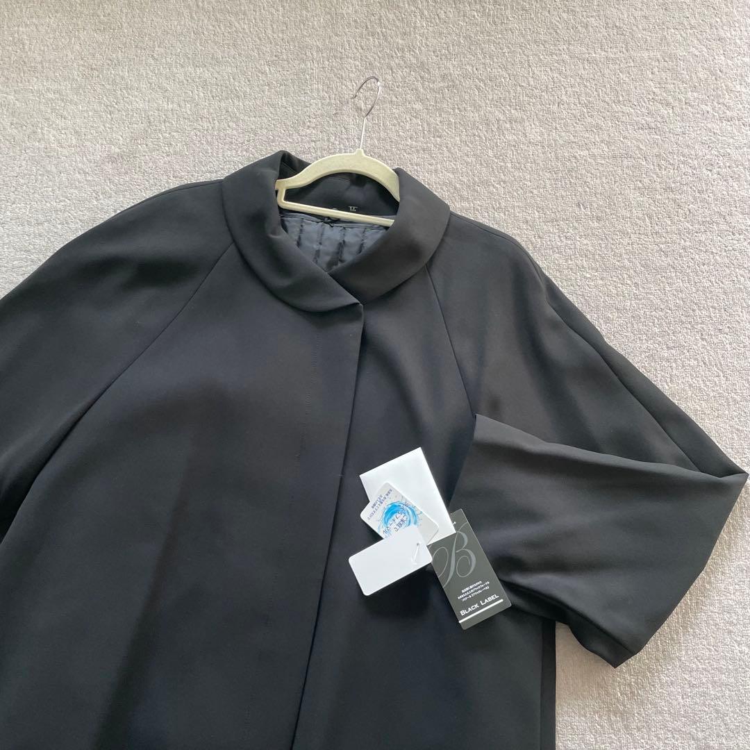 新品＊LL ブラックフォーマル＊洗えるコート＊ライナー付き　喪服　卒園卒業