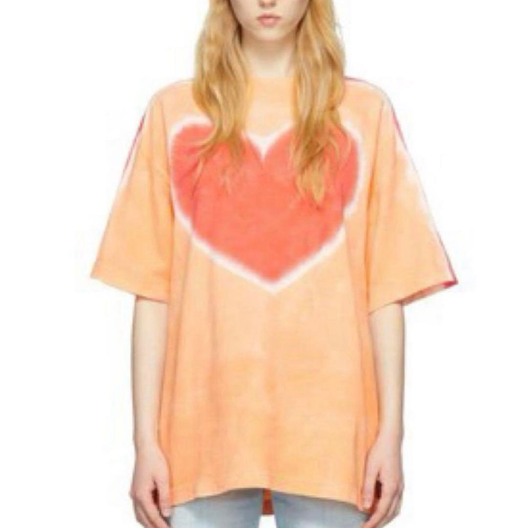 あいみょん着用　acne studios タイダイ柄ハートTシャツ