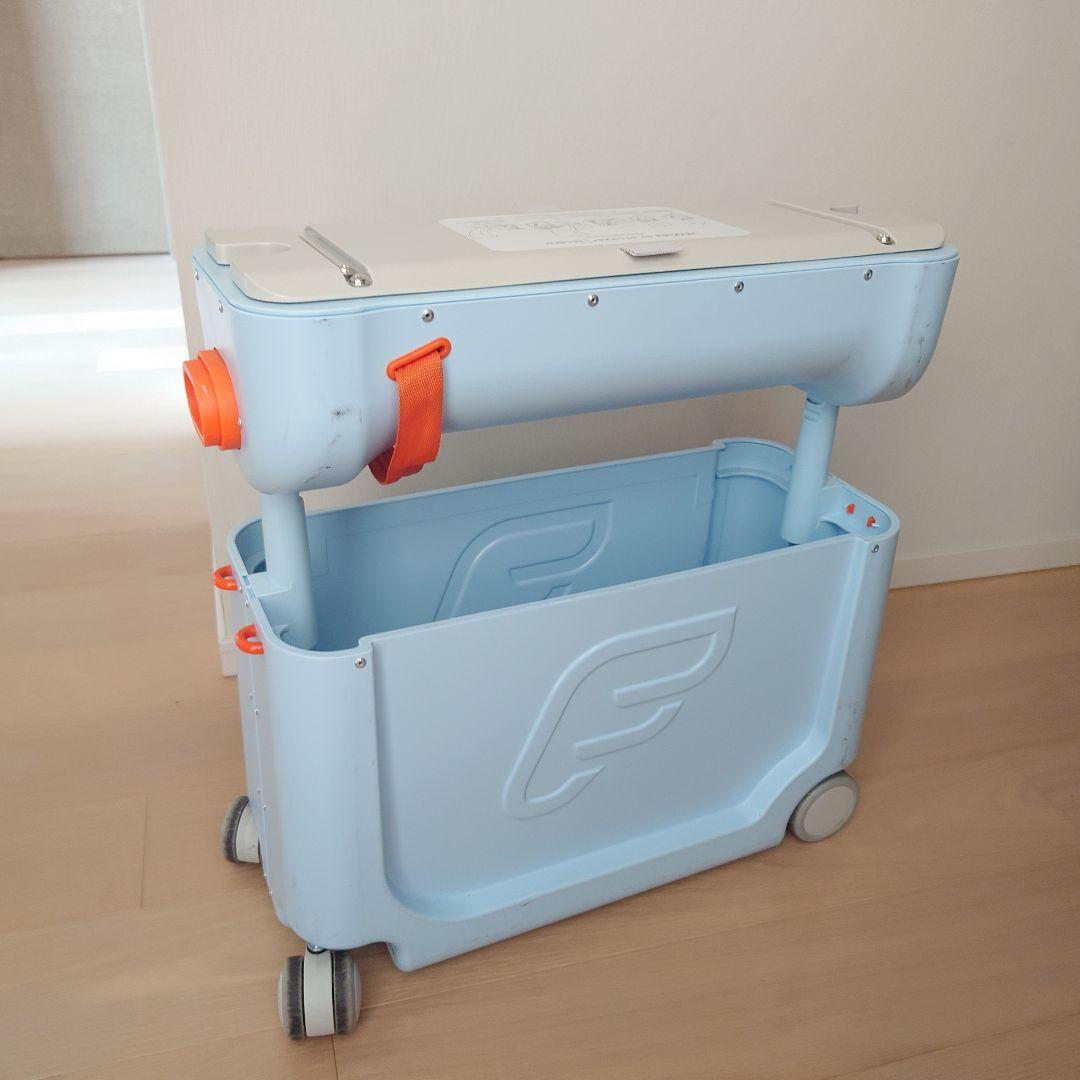 美品 ストッケ ジェットキッズ ベッドボックス　ブルースカイ