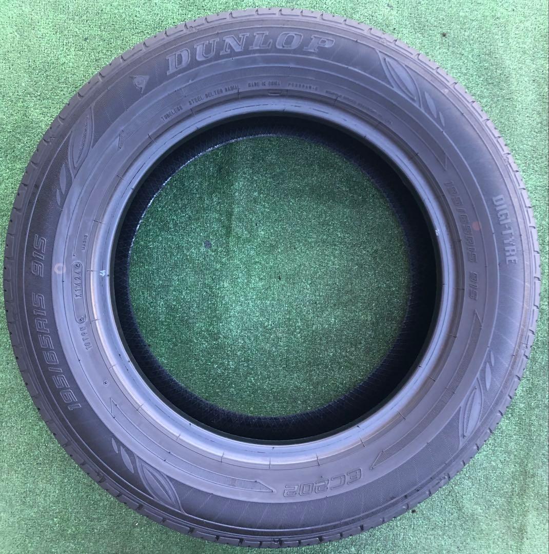 195/65 R15 DUNLOP EC204 ラジアルタイヤ　2024年